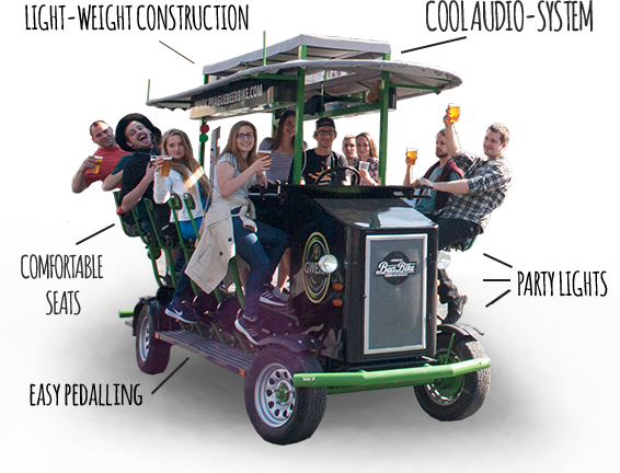 London Beer Bike — pedals, pints, Shoreditch — London experience